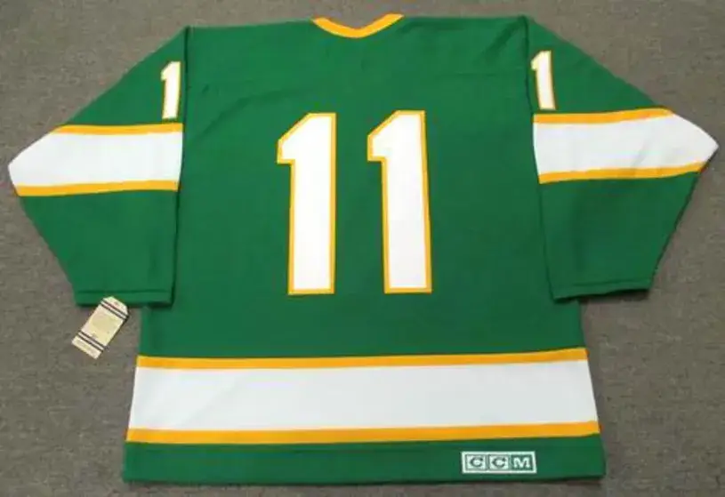 J.P. PARISE Minnesota North Stars 1967 CCM Vintage NHL Hockey Jersey 