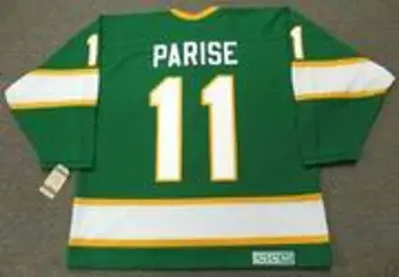 J.P. PARISE Minnesota North Stars 1967 CCM Vintage NHL Hockey Jersey 