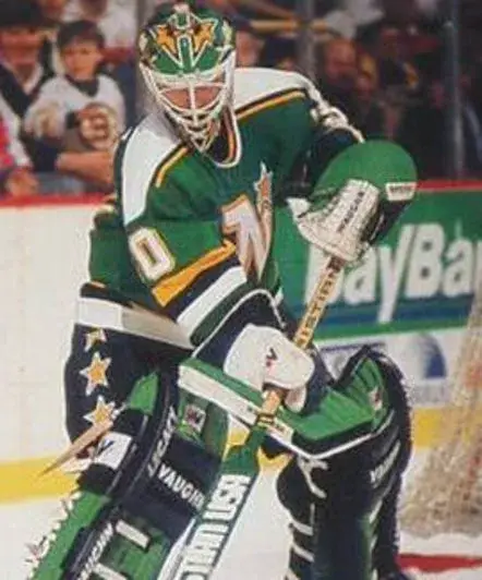 JON CASEY Minnesota North Stars 1989 Away CCM NHL Vintage Throwback Jersey 
