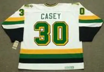 JON CASEY Minnesota North Stars 1989 Home CCM NHL Vintage Throwback Jersey 