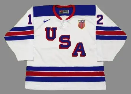 JORDAN GREENWAY 2017 USA Nike Throwback Hockey Jersey