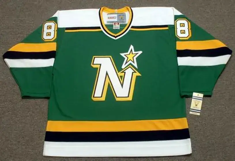 LARRY MURPHY Minnesota North Stars 1989 CCM Vintage Throwback NHL Jersey