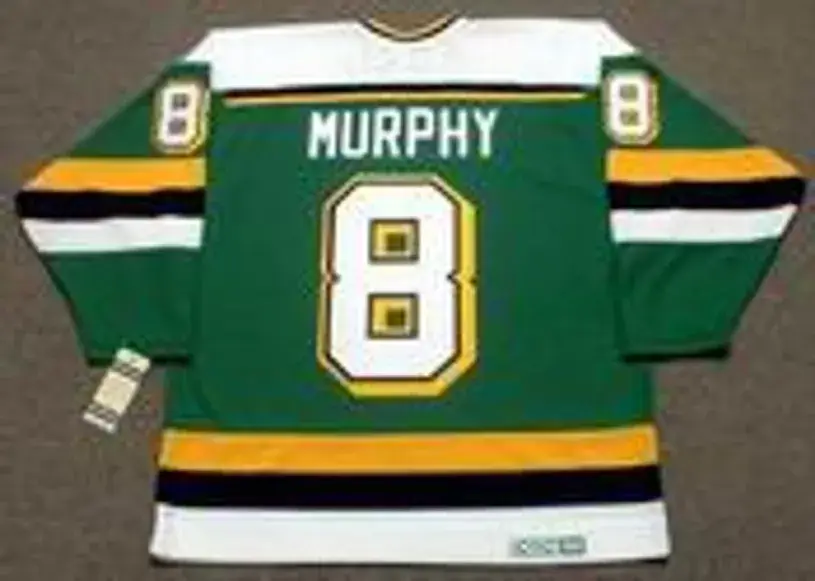 LARRY MURPHY Minnesota North Stars 1989 CCM Vintage Throwback NHL Jersey 