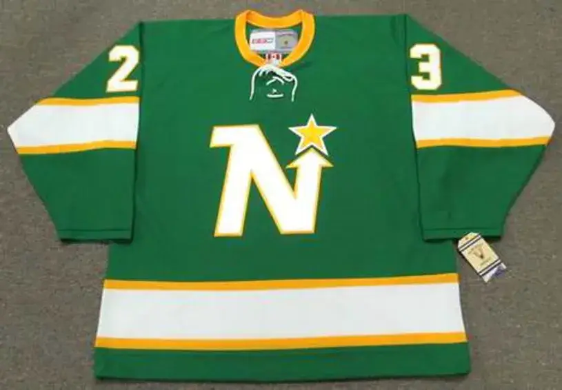 LOU NANNE Minnesota North Stars 1967 CCM Vintage NHL Hockey Jersey
