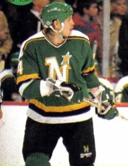 MARK TINORDI Minnesota North Stars 1989 CCM Vintage Throwback NHL Jersey 