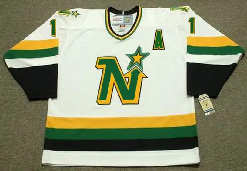 MIKE GARTNER Minnesota North Stars 1989 Home CCM NHL Vintage Throwback Jersey