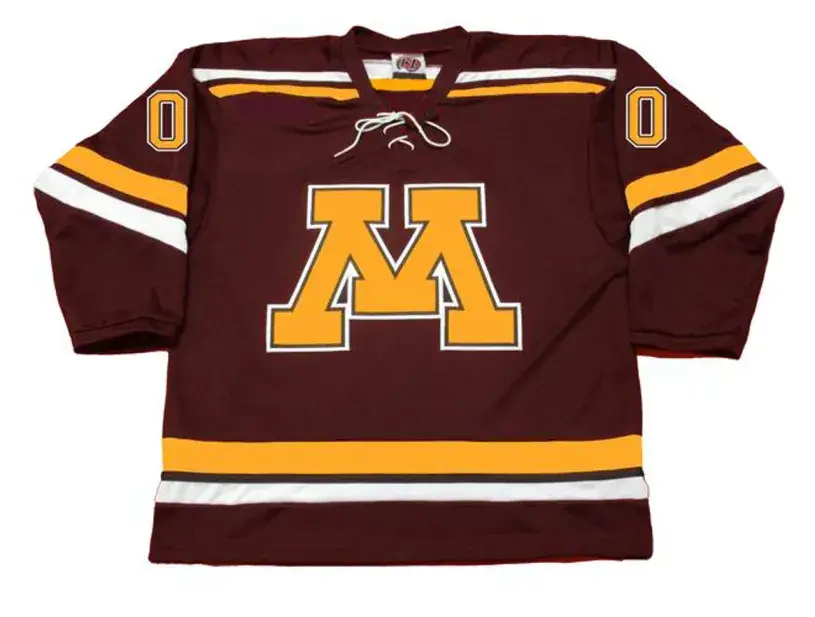MINNESOTA GOPHERS 2006 NCAA Throwback Hockey Jersey Customized “Any Name & Number(s)”