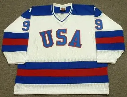 NEAL BROTEN 1980 USA Olympic Hockey Jersey