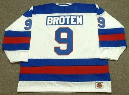 NEAL BROTEN 1980 USA Olympic Hockey Jersey 