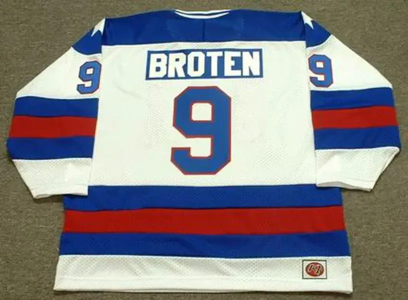 NEAL BROTEN 1980 USA Olympic Hockey Jersey 