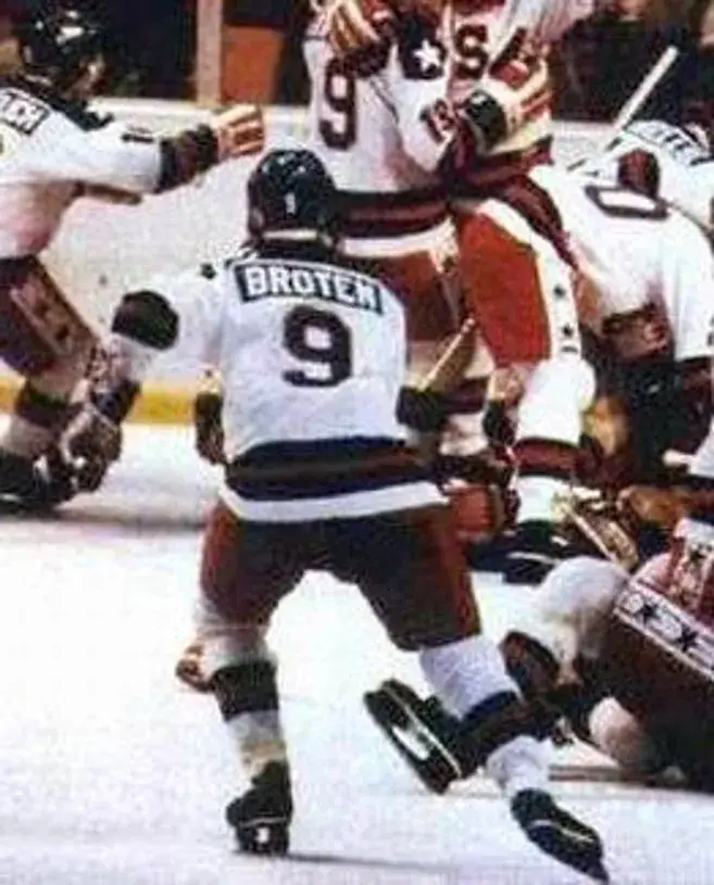 NEAL BROTEN 1980 USA Olympic Hockey Jersey 