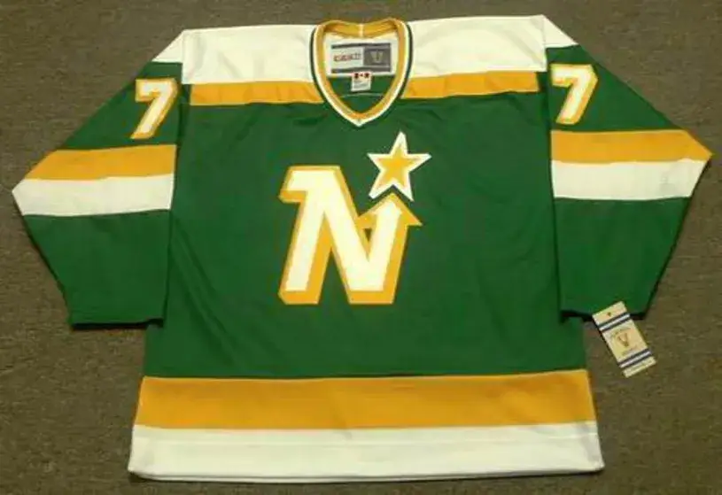 NEAL BROTEN Minnesota North Stars 1981 CCM Vintage Throwback NHL Jersey
