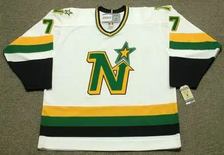 NEAL BROTEN Minnesota North Stars 1989 Home CCM NHL Vintage Throwback Jersey