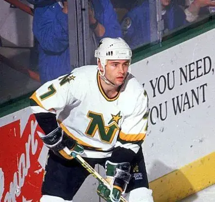 NEAL BROTEN Minnesota North Stars 1989 Home CCM NHL Vintage Throwback Jersey 