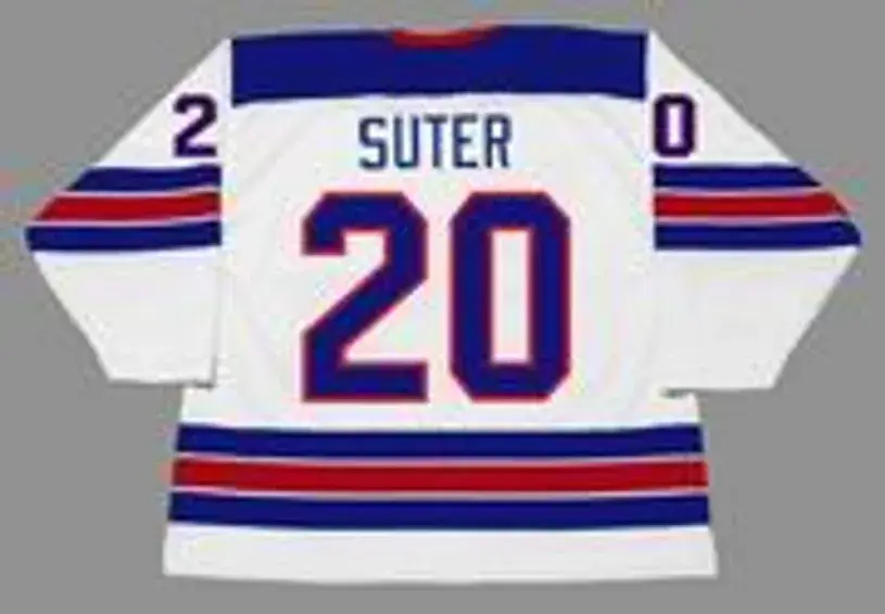 RYAN SUTER 2010 USA Nike Olympic Throwback Hockey Jersey 
