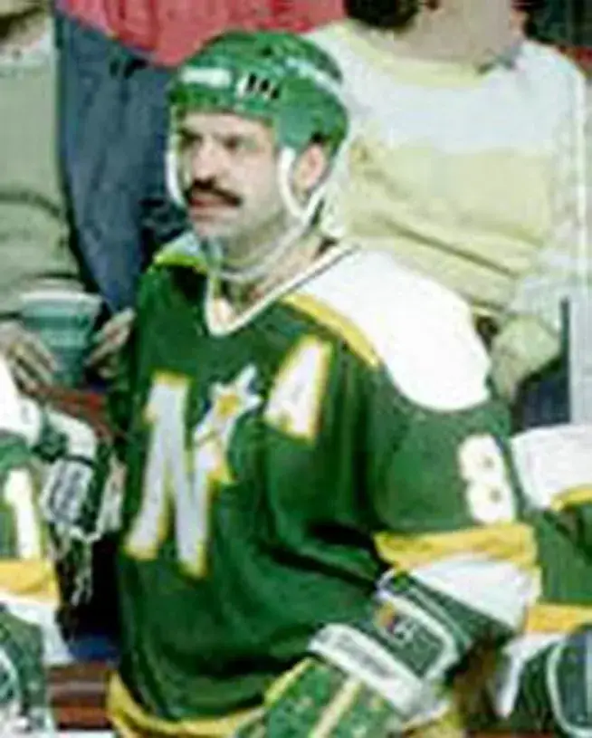 TERRY RUSKOWSKI Minnesota North Stars 1987 CCM Vintage Throwback NHL Jersey 