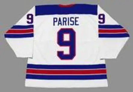 ZACH PARISE 2010 USA Nike Olympic Throwback Hockey Jersey 