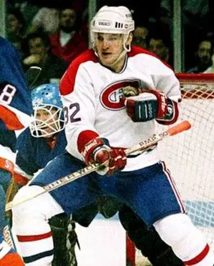 CLAUDE LEMIEUX Montreal Canadiens 1986 CCM Throwback Home NHL Jersey 