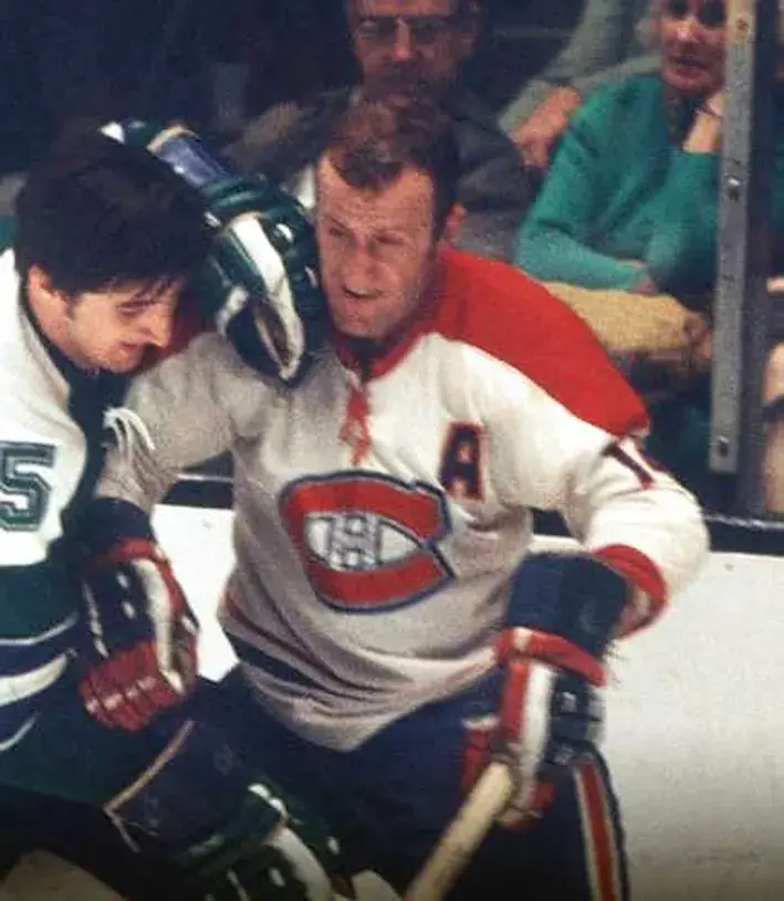CLAUDE PROVOST Montreal Canadiens 1968 Away CCM NHL Throwback Hockey Jersey 