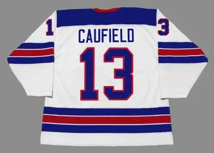 COLE CAUFIELD 2020 USA Nike Throwback Hockey Jersey 