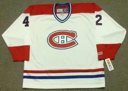 DARCY TUCKER Montreal Canadiens 1996 CCM Throwback Home NHL Jersey