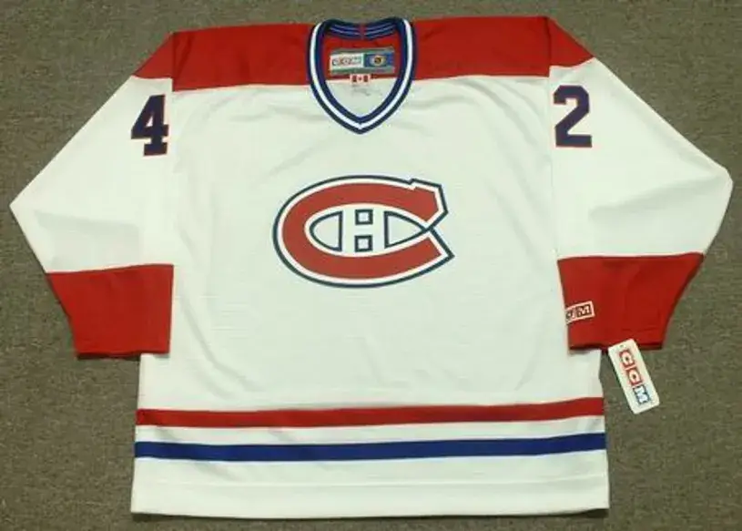 DARCY TUCKER Montreal Canadiens 1996 CCM Throwback Home NHL Jersey