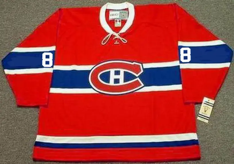 DICK DUFF Montreal Canadiens 1965 Home CCM Throwback NHL Hockey Jersey