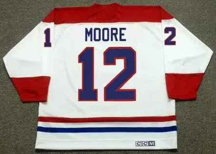 DICKIE MOORE Montreal Canadiens 1959 Away CCM NHL Throwback Hockey Jersey