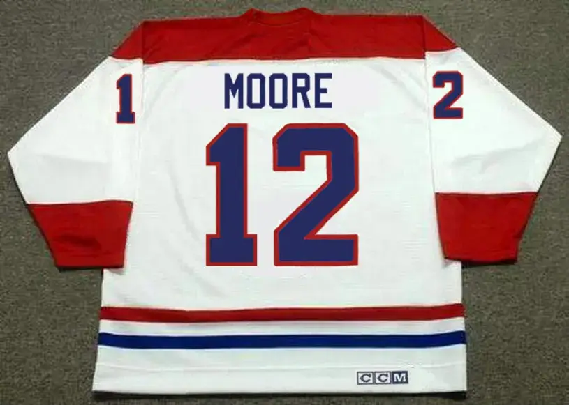 DICKIE MOORE Montreal Canadiens 1959 Away CCM NHL Throwback Hockey Jersey