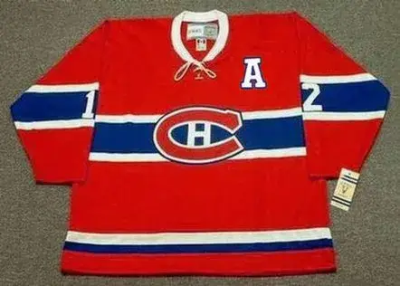 DICKIE MOORE Montreal Canadiens 1959 Home CCM NHL Throwback Hockey Jersey