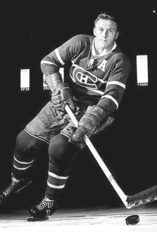 DICKIE MOORE Montreal Canadiens 1959 Home CCM NHL Throwback Hockey Jersey 
