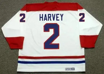 DOUG HARVEY Montreal Canadiens 1959 Away CCM NHL Throwback Hockey Jersey