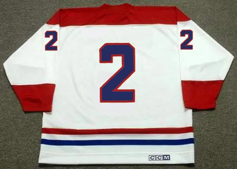 DOUG HARVEY Montreal Canadiens 1959 Away CCM NHL Throwback Hockey Jersey 