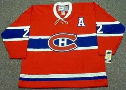 DOUG HARVEY Montreal Canadiens 1959 Home CCM NHL Throwback Hockey Jersey
