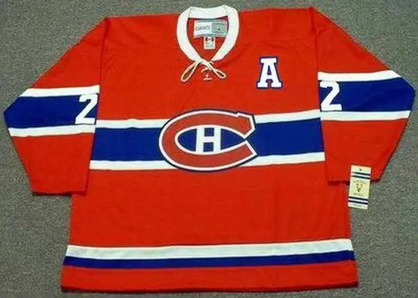 DOUG HARVEY Montreal Canadiens 1959 Home CCM NHL Throwback Hockey Jersey