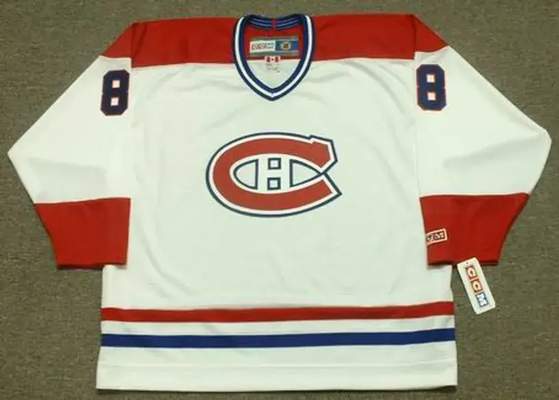 DOUG RISEBROUGH Montreal Canadiens 1978 CCM Throwback Home NHL Jersey