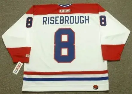 DOUG RISEBROUGH Montreal Canadiens 1978 CCM Throwback Home NHL Jersey 