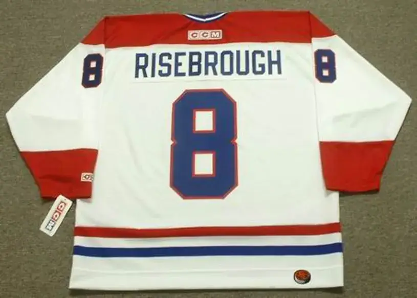 DOUG RISEBROUGH Montreal Canadiens 1978 CCM Throwback Home NHL Jersey 