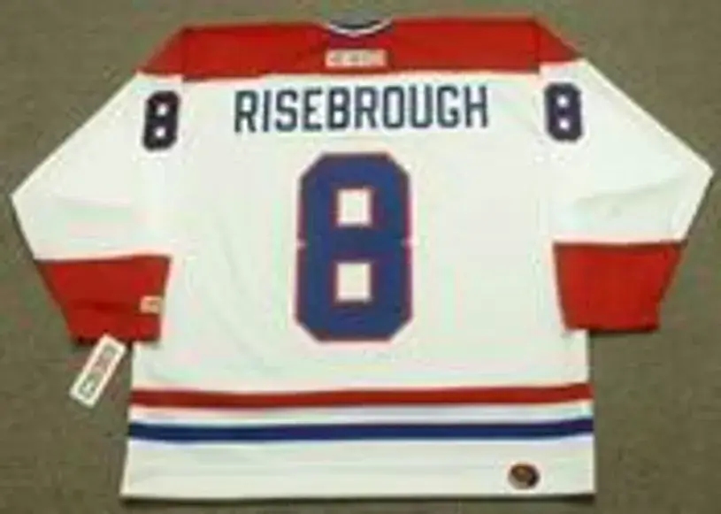 DOUG RISEBROUGH Montreal Canadiens 1978 CCM Throwback Home NHL Jersey 