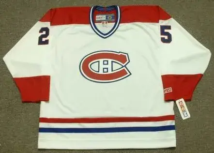 DOUG WICKENHEISER Montreal Canadiens 1982 CCM Throwback Home NHL Jersey