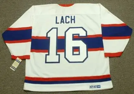 ELMER LACH Montreal Canadiens 1946 CCM Vintage Throwback NHL Jersey 