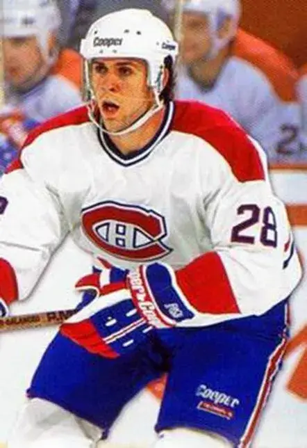 ERIC DESJARDINS Montreal Canadiens 1993 Home CCM Throwback NHL Hockey Jersey 