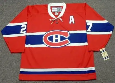 FRANK MAHOVLICH Montreal Canadiens 1973 CCM Vintage Throwback NHL Hockey Jersey