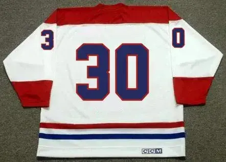 GUMP WORSLEY Montreal Canadiens 1965 Away CCM NHL Throwback Hockey Jersey 