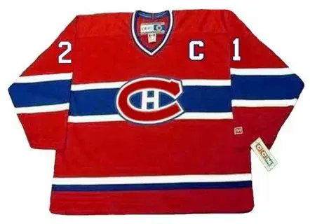GUY CARBONNEAU Montreal Canadiens 1993 Away CCM Throwback NHL Hockey Jersey