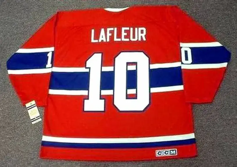 GUY LAFLEUR Montreal Canadiens 1973 Away CCM Throwback NHL Hockey Jersey 