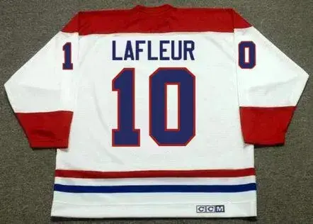 GUY LAFLEUR Montreal Canadiens 1973 Home CCM Throwback NHL Hockey Jersey