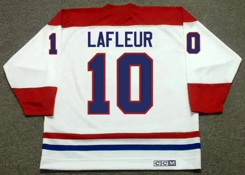 GUY LAFLEUR Montreal Canadiens 1973 Home CCM Throwback NHL Hockey Jersey