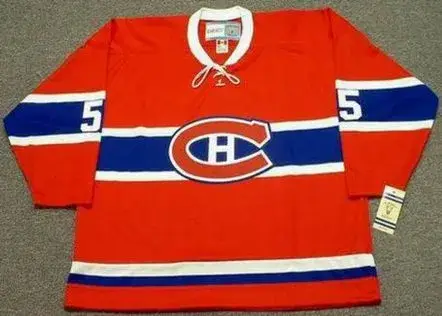 GUY LAPOINTE Montreal Canadiens 1971 CCM Vintage Throwback NHL Hockey Jersey