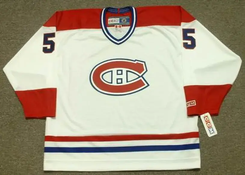 GUY LAPOINTE Montreal Canadiens 1978 CCM Throwback Home NHL Jersey